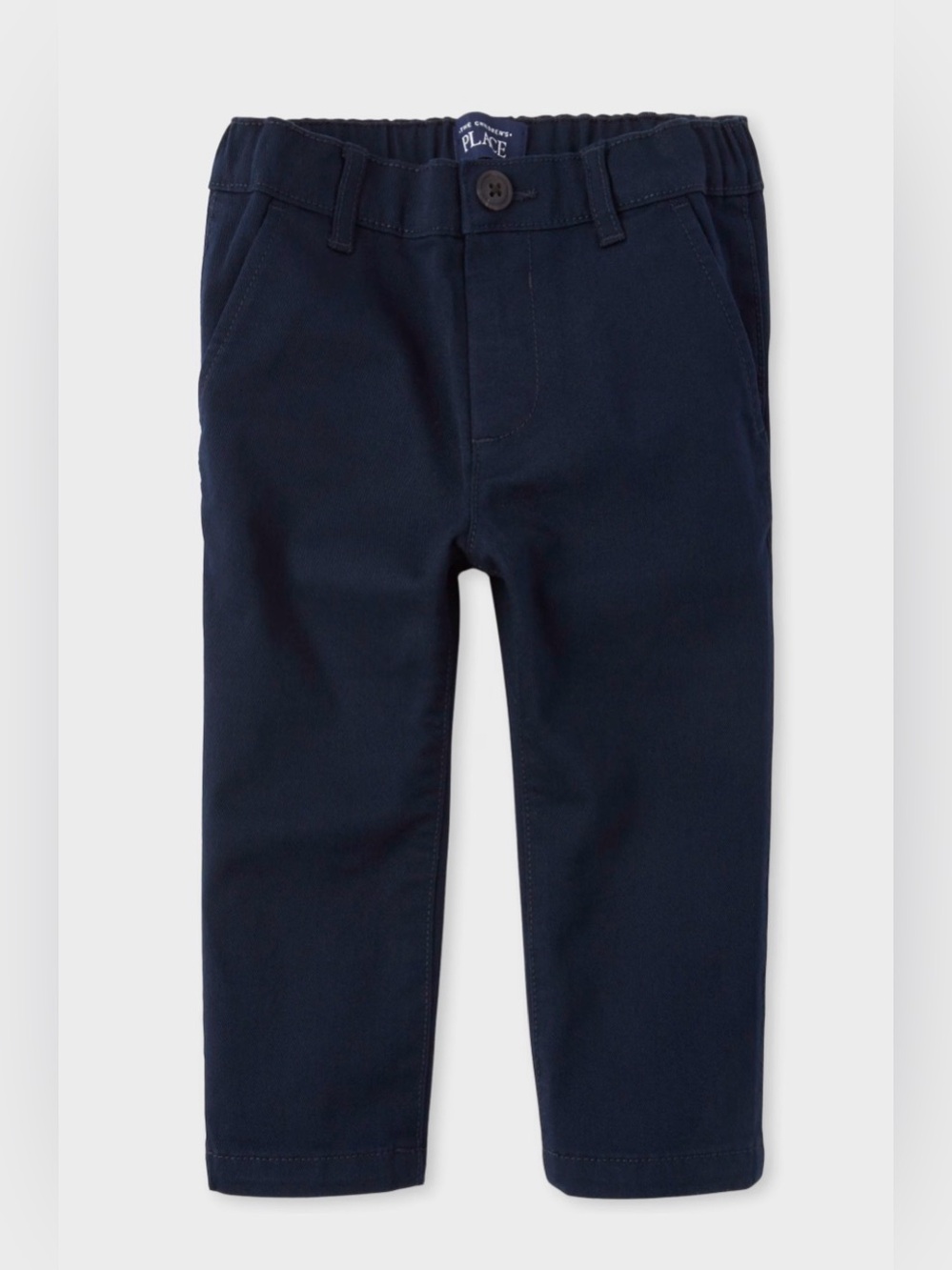 The Children's Place Dark Navy Straight-Leg Chinos